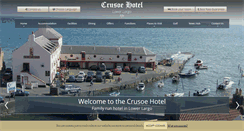 Desktop Screenshot of crusoehotel.co.uk